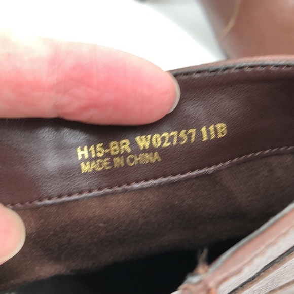 Cole Haan Signature Grand OS Booties Size 11B (H15-BR W02757 11B) Golden Buckle - Picture 12 of 14